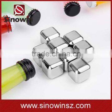 2016 Premium Stainless Steel Ice Cube Whiskey Stone