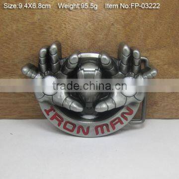 Cross Belt Buckle With Rhinestones Low Price Plate Metal Buckle 40mm Zinc Alloy Belt Buckle photo-3