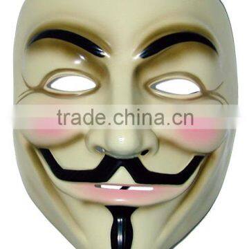 Official V for Vendetta Mask Guy Fawkes Anonymous Halloween fancy dress costume MK112