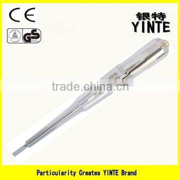 China Factory Ordinaty test pen /screwdriver with ABS plastic and full copper elastic button