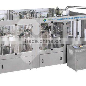 Pulp carbonated juice filling machine