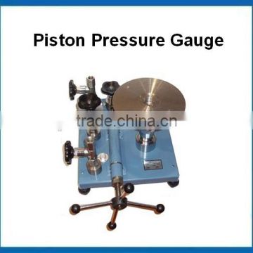 YS-6 YS-60 YS-250 YS-600 Piston pressure gauge