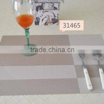 pvc placemats vinyl placemats/plastic placemats/woven pvc placemats for restaurants