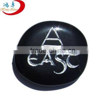 Christmas New Hot Gifts Engraved Reiki Healing Stones Word Stones Engraved Chakra Obsidian Crystal