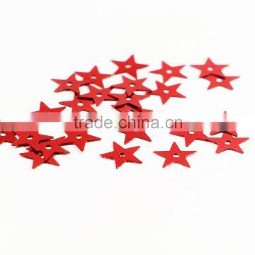 Star Shape Red Color Jewelry Loose Sequin&Paillette Beads for Crafts!!