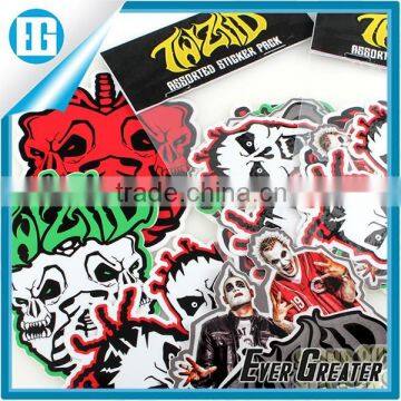 Custom Self Adhensive Vinyl Sticker Wal Window Vinyl Stickers Promotional Gift Cartoon Sticker photo-4