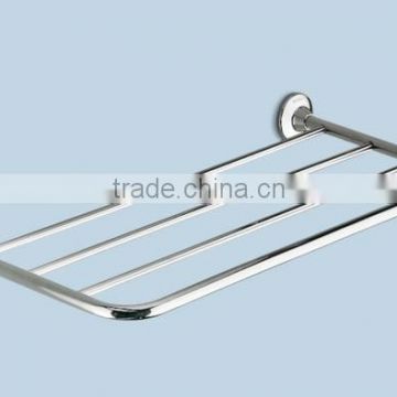 Towel Rack, Folding Towel Rack, Silver Towel Rack