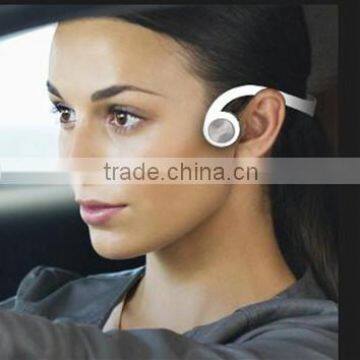 Wireless ear open bone conduction headphone with bluetooth phone talk