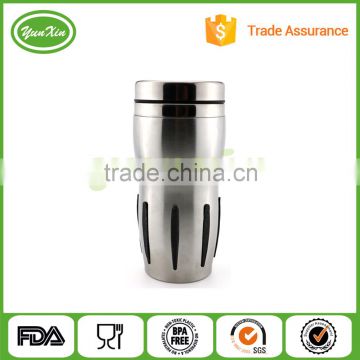 450ml BPA free stainless steel travel mug /vacuum flask with custom promotional