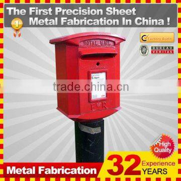 Kindle waterproof outdoor custom metal Steel American mailbox coin bank