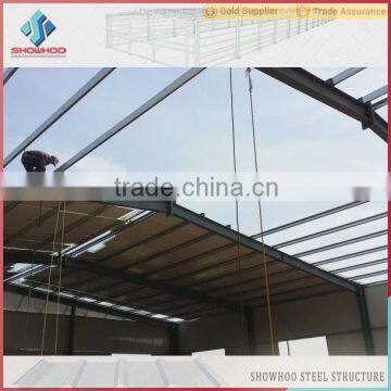 Galvanized or Painted h Beam Steel Structures photo-2
