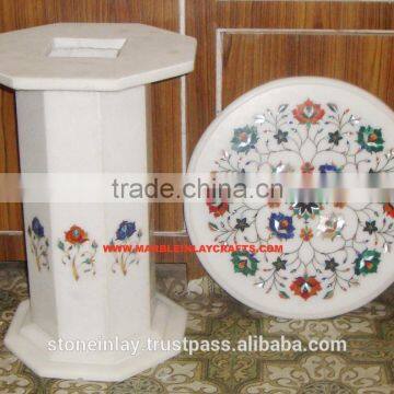 Marble Coffee Table Top With Marble Table Stand