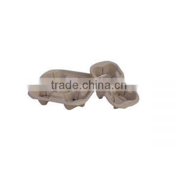 Molded pulp cup tray