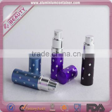 Traveling Use 10ML Perfume Custom Spray Bottle