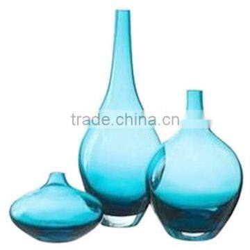 Hot Sale High Quality Turquoise Wholesale Glass Vases Supplier's Choice