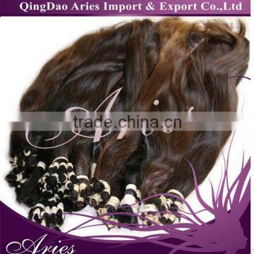 7A Grade Very Thick Double Drawn Peruvian Remy Human Hair Bulk Braiding Extensions