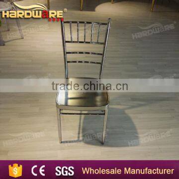 Foshan Gold and White Chivari Tiffany Wedding Chair Quality Choice photo-4