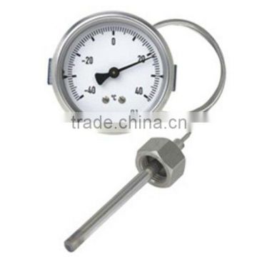 Industry Temp gauge capillary Thermometer manufacturer