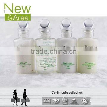 hot sale high grade hotel cosmetic liquid shampoo conditioner bath gel body lotion