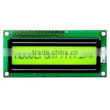 single line lcd display module for Industrial ApplicationUN1601C