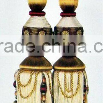 Great Creator High Quality Curtain Tieback Rope With Tassel Fringe photo-5