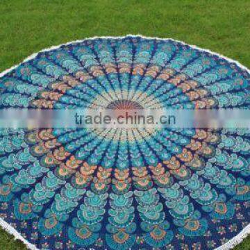 Indian Cotton Hippie Mandala Tapestry Dorm Decor Bohemian Wall Hanging Beach Throw Yoga Mat