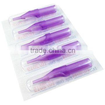 Coloured Disposable Tattoo Tip 5RT Purple photo-2