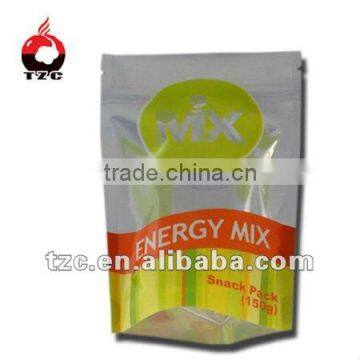 stand up zipper bag for dried fruit packaging
