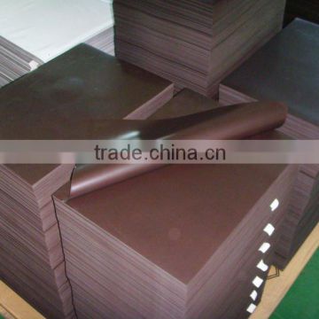 2015 Rubber magnet;Plain brown rubber magnetic sheets