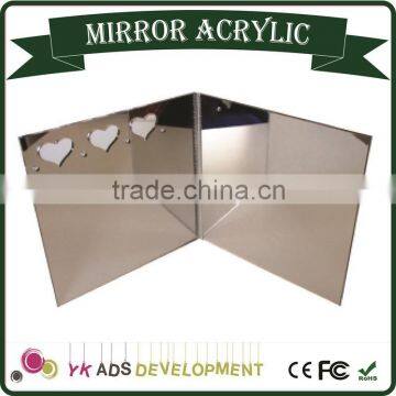 Hot Sale Custom hand mirror large wall mirror Acrylic Mirror Glass With Laser Logo