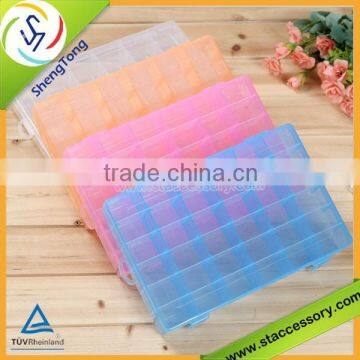 Various Functions Colorful Clear Storage Box