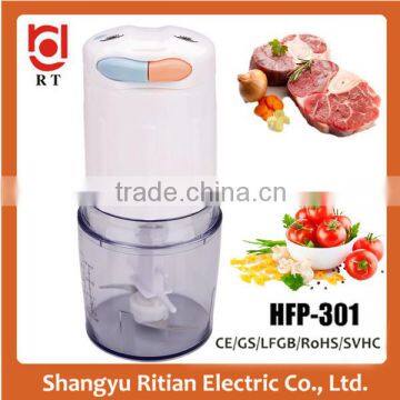 hot sale household mini plastic electric food chooper