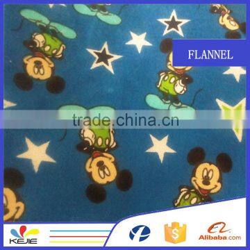 20*10 42*44 57/58" baby clothes printed flannel fabric stock lots