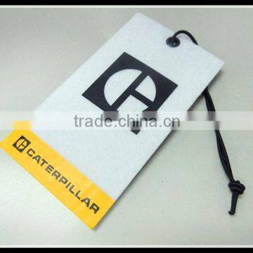 Silk Screen Printing Custom Logo hang tags for garment customized card