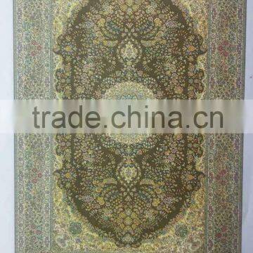 super fine double knots silk carpet hand knotted silk carpet