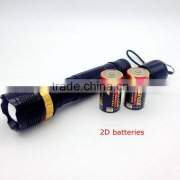 1W Powerful Led Mechanical Zoom In-out Flashlight Powered by 2D Batteries photo-4
