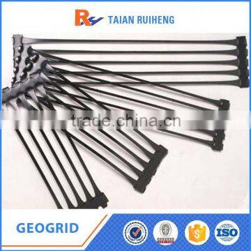 Professional Uniaxial Plastic Geogrid Installation