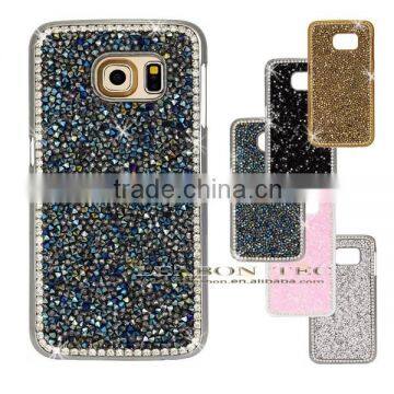 cover for Samsung galaxy S6 Case with crystal bling rhinestone diamond mobile phone case