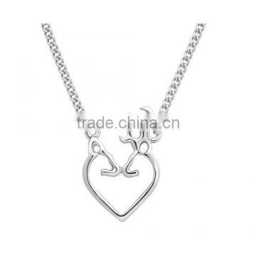 925 Sterling Silver Extraordinary Heart Patttern Design