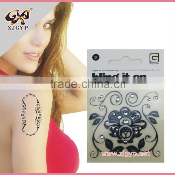 acrylic gem stone body tattoo diamond body tattoo sticker