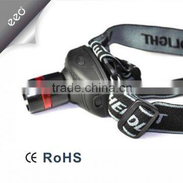 Powerful zoom LED bicycle headlamp