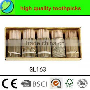 Hot Sell wooden & bamboo toothpicks