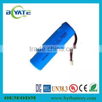 18650 3.7V 2000mAh Rechargeable Lithium ion Battery