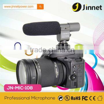 JN-MIC-108 DV Stereo MIC Microphone for Sony Video Camcorder Camera DSLR