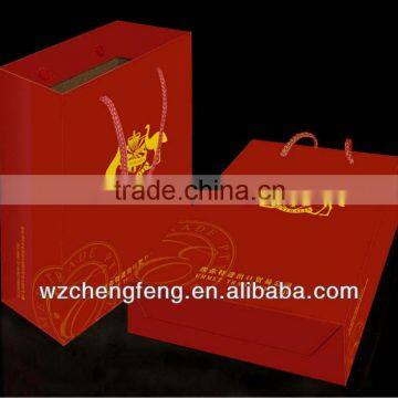 Fashion Luxury Custom Paper Bag for Shopping With Handle photo-1