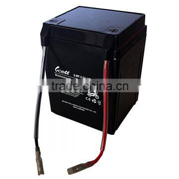 6-MF-2.5A 12v2.5ah lead acid motorcycle battery