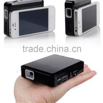 80 Lumen 1080P HD Multimedia LED Projector Mini DLP Projector for Home Theater with HDMI VGA Input