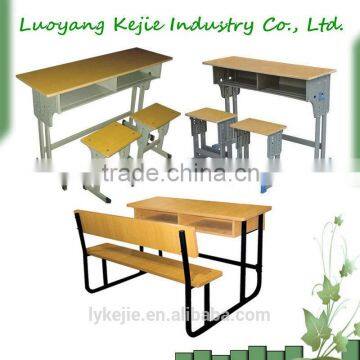 student study furniture reading desk college student desk and chair school furniture set Used school furniture