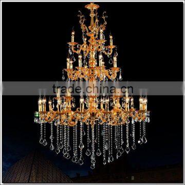 2014 Big Crystal Chandelier,Hanging Pendant Light, Zhongshan Lighting Factory MD8859 L36