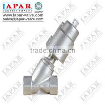 LPF11 Pneumatic Angle Seat Valve